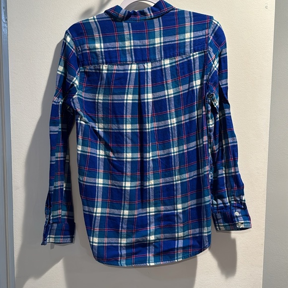 Express Cotton “Flannel” Button Down Top - Picture 6 of 6